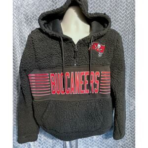 NFL Tampa Bay Buccaneers Team Apparel Polar Fleece Hoodie XL Sports Teddy